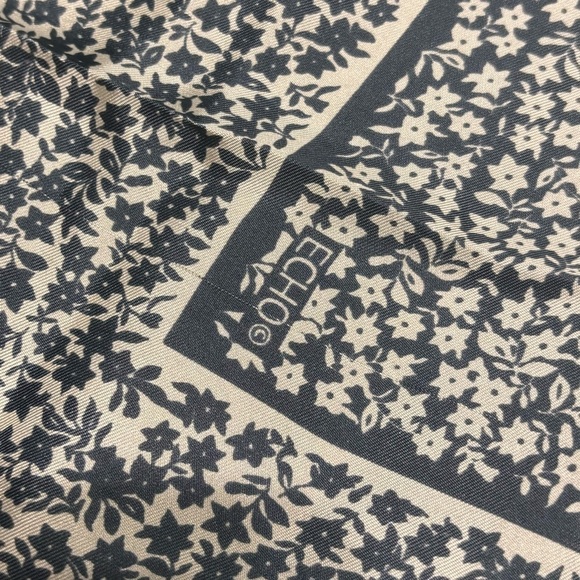 Echo vintage silk blend scarf 23” - Picture 6 of 7